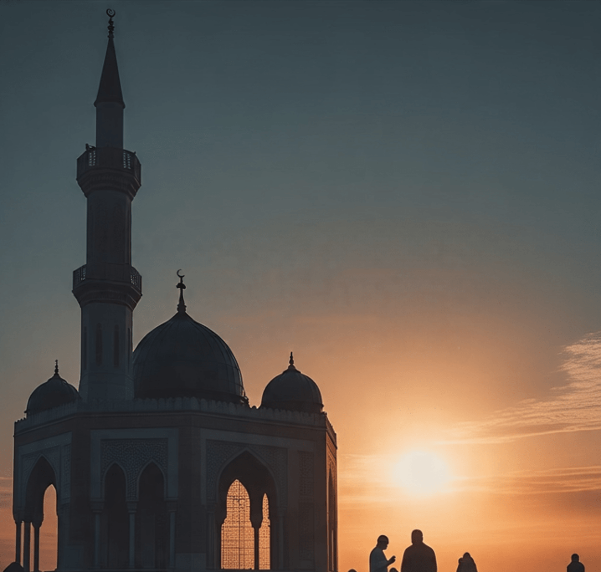 Maghrib and Ishā prayers 
