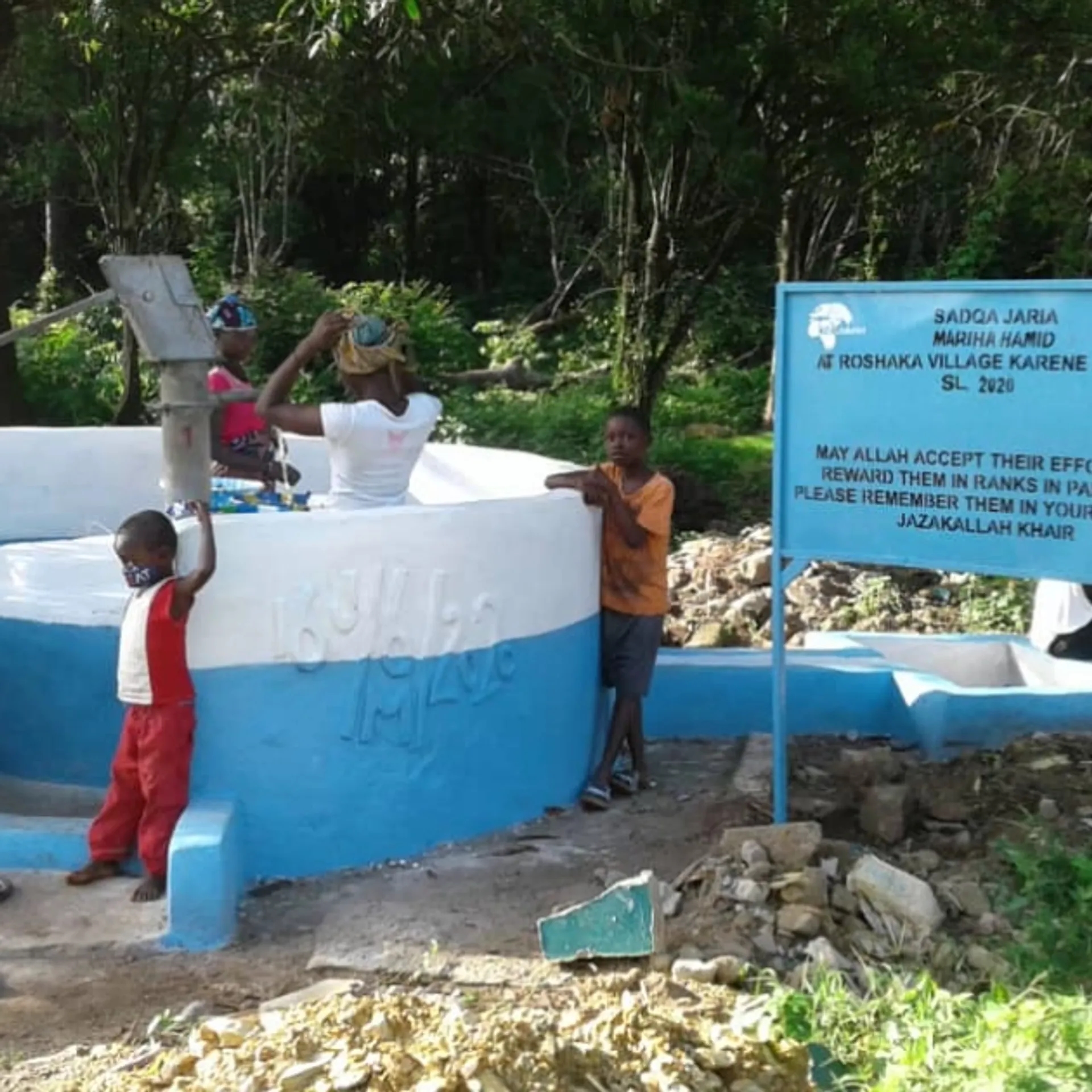 Borewell Water Well