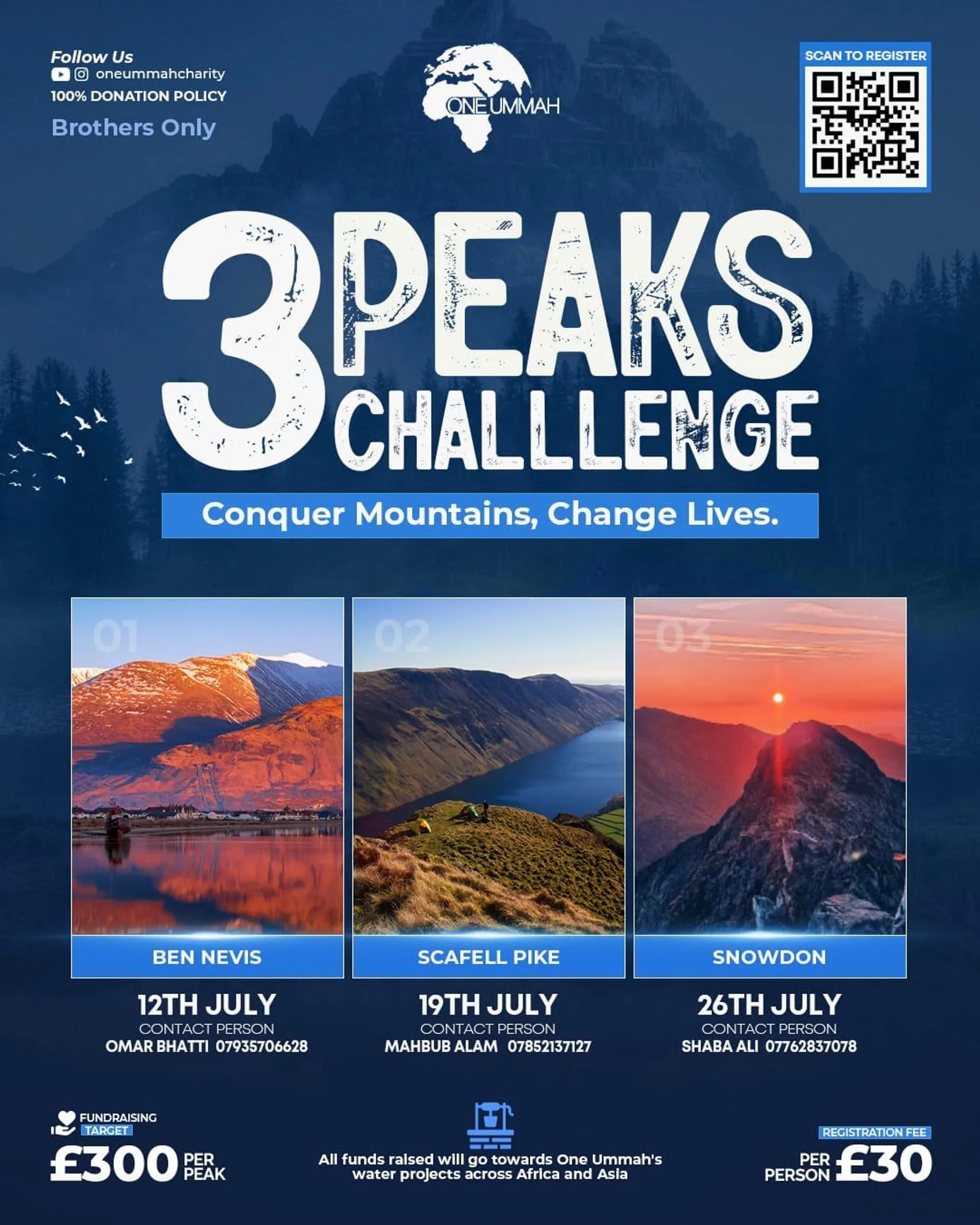 three peaks challenge 